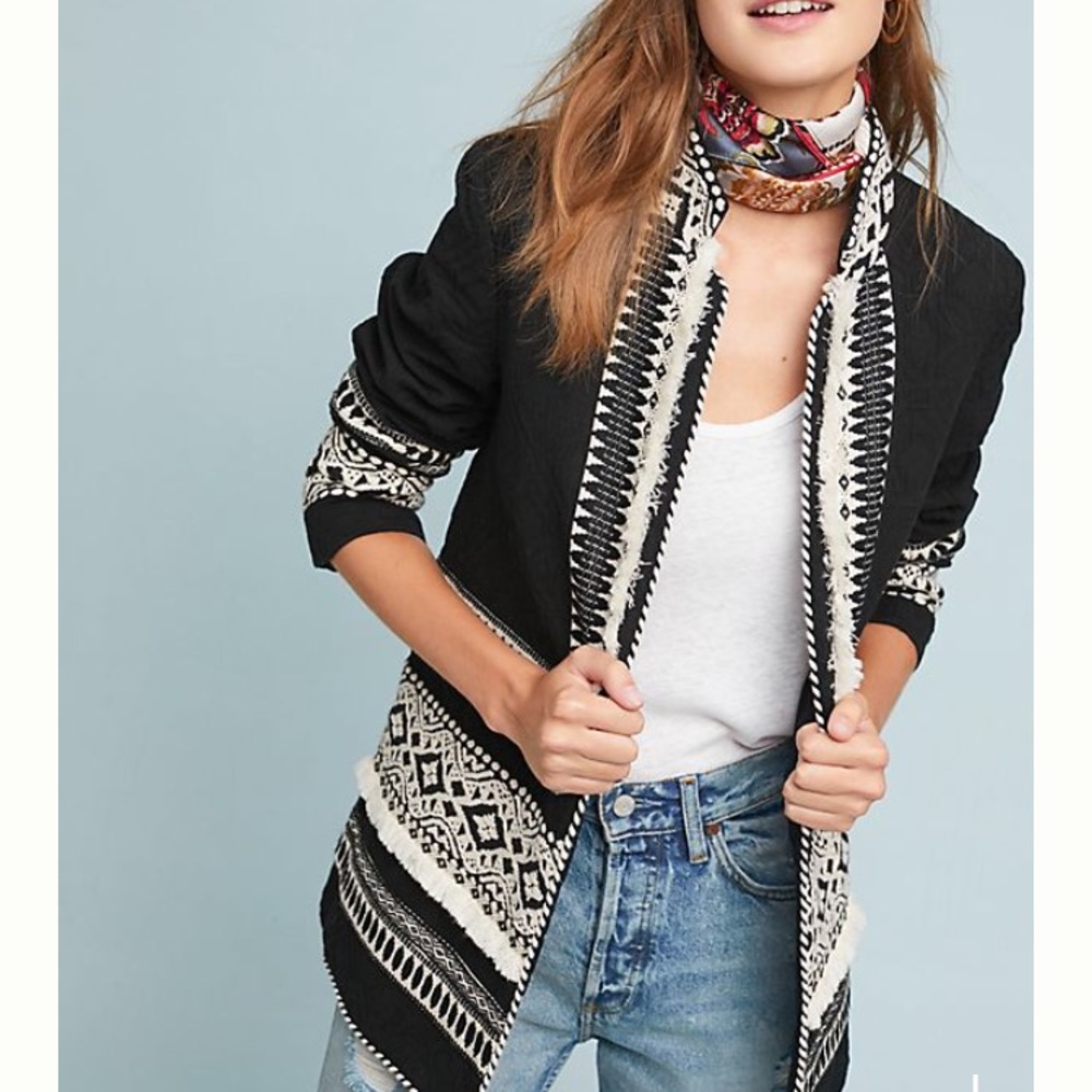 Wonderland Embroidered Jacket